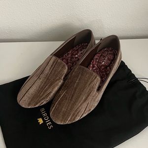 Brand New birdies starling flat in mocha